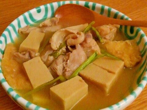高野豆腐の健康煮